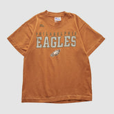 Fanatics Philadelphia Eagles Pro Player 90s T-shirt Orange Vintage