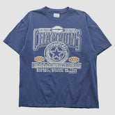 Fanatics Dallas Cowboys Hanes 1996 T-shirt Navy Vintage