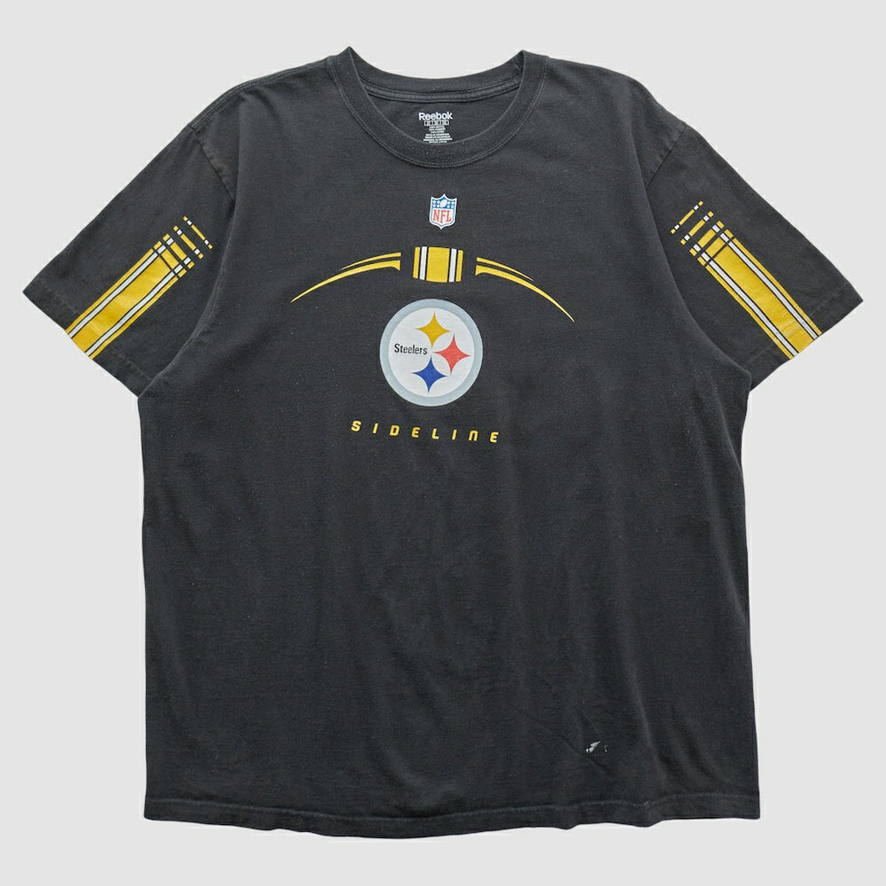 Fanatics Pittsburgh Steelers Reebok 2000s T-shirt Black Vintage