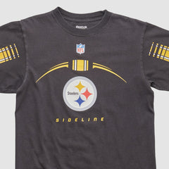 Fanatics Pittsburgh Steelers Reebok 2000s T-shirt Black Vintage
