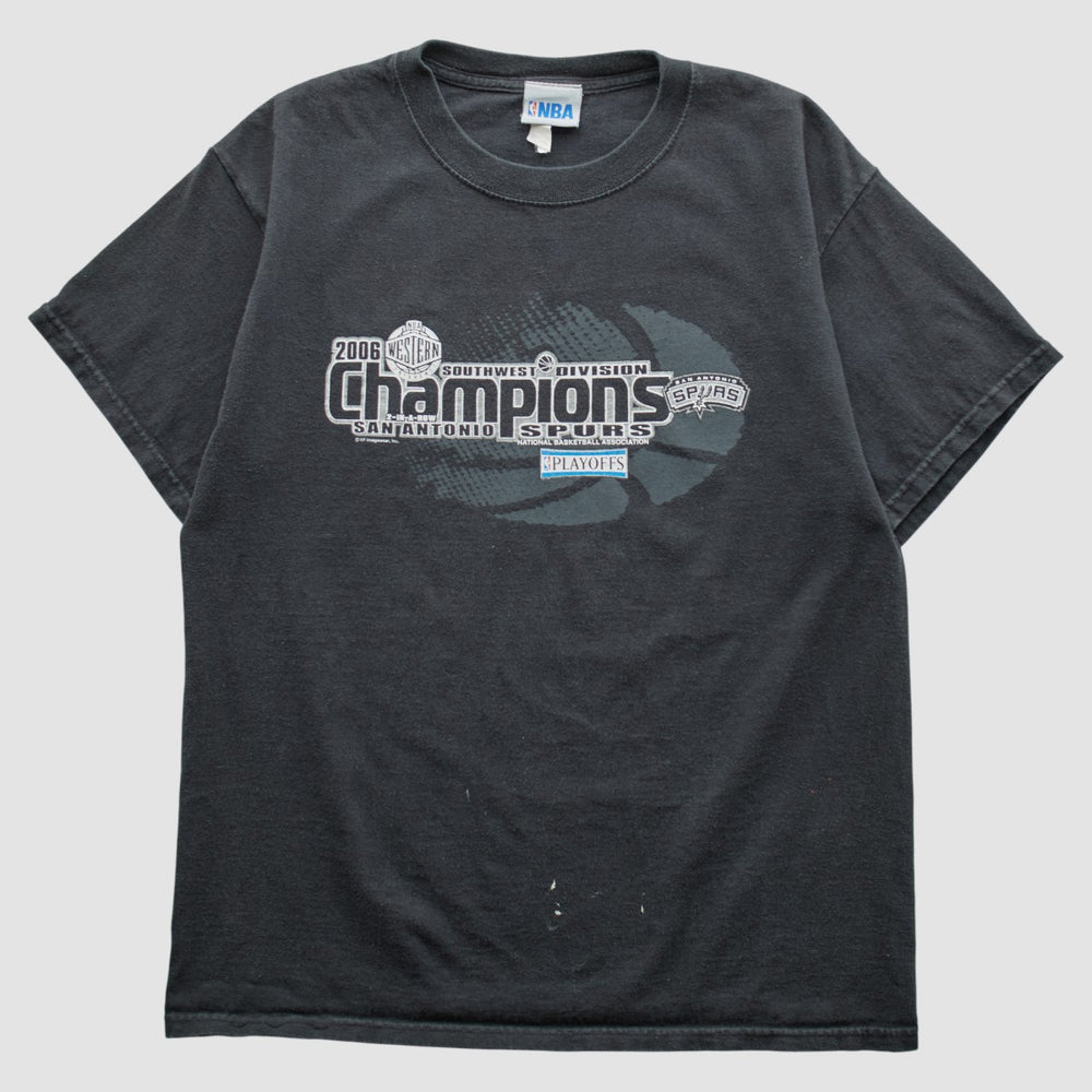 San Antonio Spurs NBA 2006 T-shirt Black Vintage | Vintage US