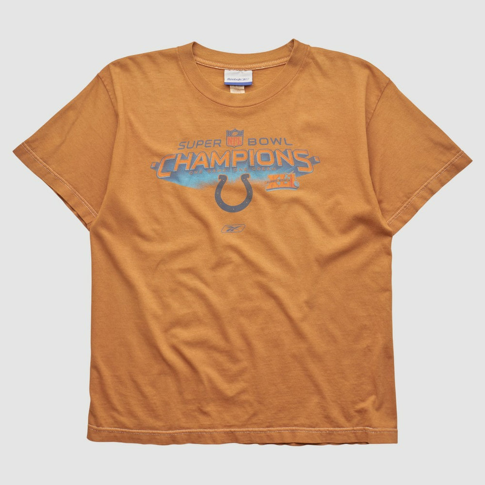 Fanatics Indianapolis Colts Reebok 2007 T-shirt Orange Vintage