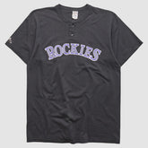 Colorado Rockies Majestic 2000s T-shirt - Black - Vintage - Fanatics on Sale