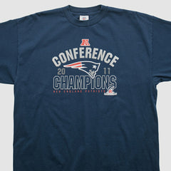 Fanatics New England Patriots NFL 2011 T-shirt Navy Vintage