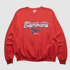 St. Louis Cardinals Lee Apparel 2004 Pullover Sweatshirt - Red - XVintage - Fanatics on Sale