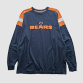 Fanatics Chicago Bears NFL 2000s Long Sleeve T-shirt Navy Vintage