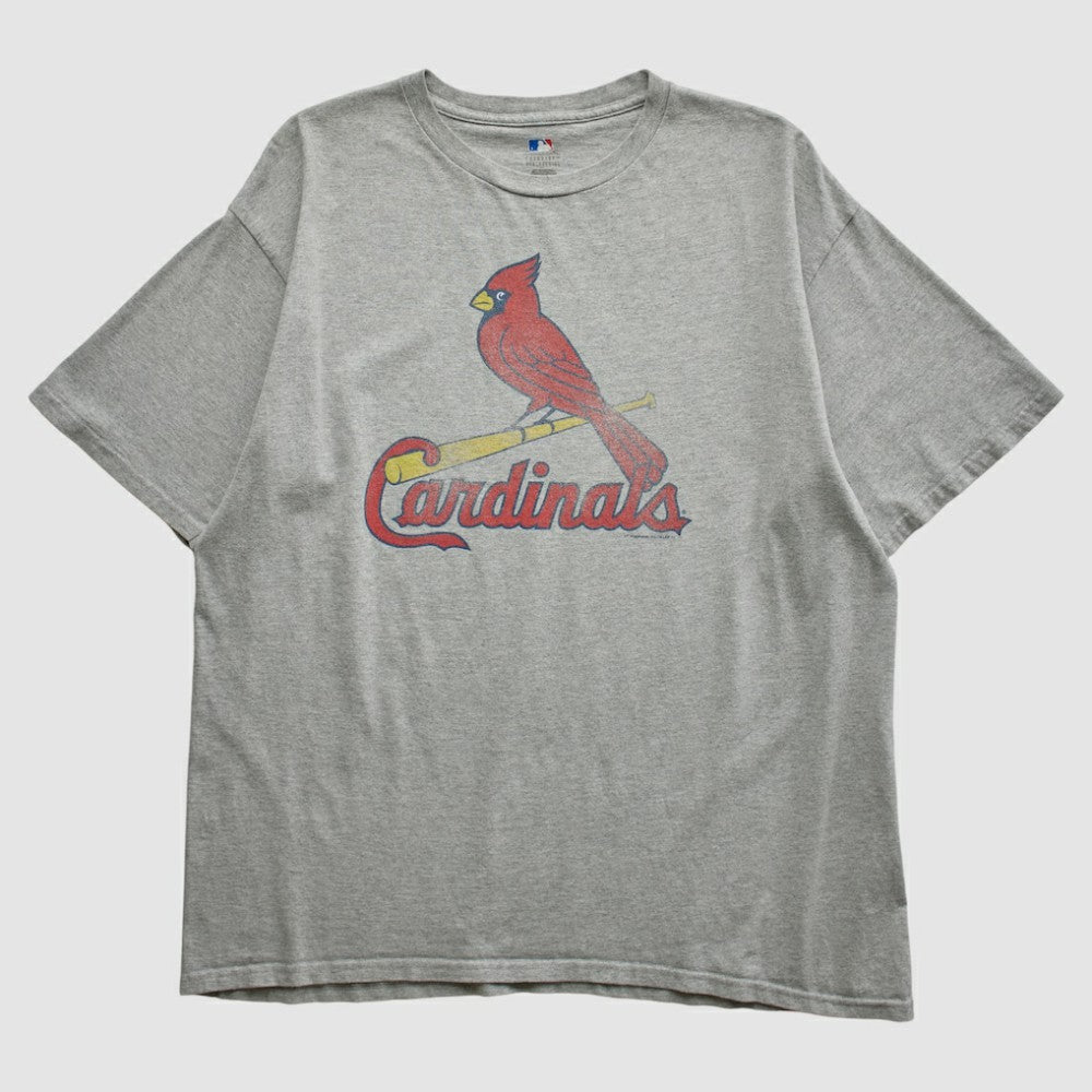 St. Louis Cardinals MLB 2010 T-shirt - Heather Gray - 3XVintage - Fanatics Lifestyle
