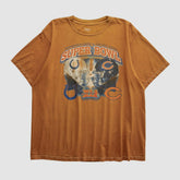 Fanatics Superbowl XLI Reebok 2007 T-shirt Orange Vintage