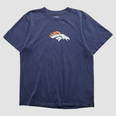 Fanatics Denver Broncos Reebok 2000s T-shirt Navy Vintage