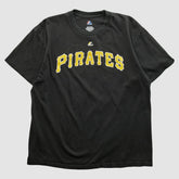 Pittsburgh Pirates Majestic 2000s T-shirt - Black - Vintage - Fanatics Online