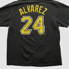 Pittsburgh Pirates Majestic 2000s T-shirt - Black - Vintage - Fanatics Online