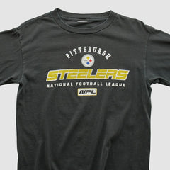 Fanatics Pittsburgh Steelers 2000s Long Sleeve T-shirt Black Vintage