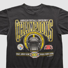 Fanatics Pittsburgh Steelers 1996 T-shirt Black Vintage