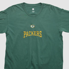 Fanatics Green Bay Packers NFL 2000s Long Sleeve T-shirt Green Vintage