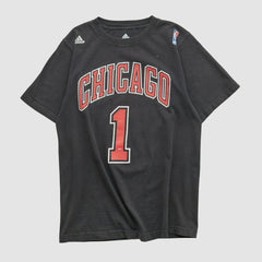 Chicago Bulls 2010s T-shirt for sale Black Vintage | Adidas Lifestyle