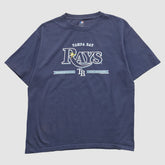 Tampa Bay Rays MLB 2008 T-shirt - Navy - XVintage - Fanatics Lifestyle