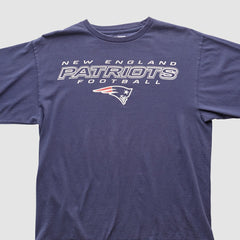 Fanatics New England Patriots NFL 2000s Long Sleeve T-shirt Navy Vintage
