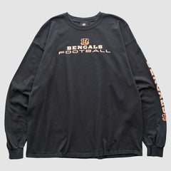 Fanatics Cincinnati Bengals NFL 2010s Long Sleeve T-shirt Black Vintage