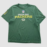 Fanatics Green Bay Packers Reebok 2000s T-shirt Green Vintage