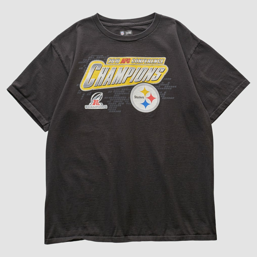 Fanatics Pittsburgh Steelers NFL 2010 T-shirt Black Vintage