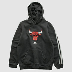 Chicago Bulls 2010s Hooded Sweatshirt Black Vintage | Adidas outlet