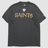 Fanatics New Orleans Saints Reebok 2000s T-shirt Charcoal Vintage