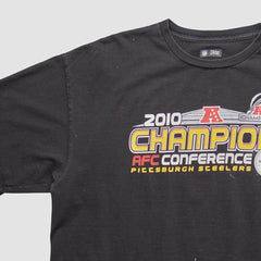Fanatics Pittsburgh Steelers NFL 2010 T-shirt Black Vintage