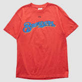 Milwaukee Brewers Majestic 2000s T-shirt - Red - Vintage - Fanatics Online
