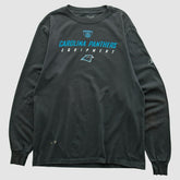 Fanatics Carolina Panthers Reebok 2000s Long Sleeve T-shirt Black Vintage