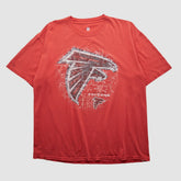 Fanatics Atlanta Falcons NFL 2000s T-shirt Red Vintage