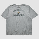 Fanatics New Orleans Saints NFL 2000s T-shirt Heather Gray Vintage