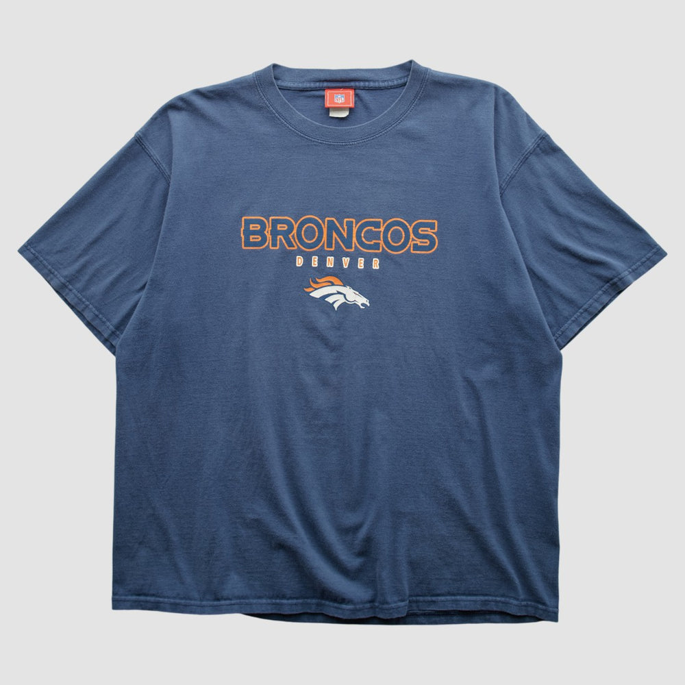 Fanatics Denver Broncos NFL 2000s T-shirt Blue Vintage