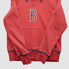 Boston Red Sox Nike 2000s Hooded Pullover Sweatshirt - Red - XVintage - Nike Sale