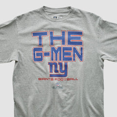 Fanatics New York Giants NFL 2010s Long Sleeve T-shirt Heather Gray Vintage