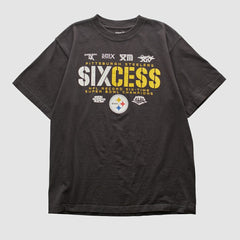 Fanatics Pittsburgh Steelers Reebok 2009 T-shirt Black Vintage