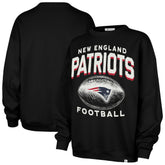 47 brand New England Patriots '47 Women's Arch Cloud Oversized Sweatshirt Black