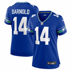 Nike Sam Darnold Seattle Seahawks Women's Alternate Game Jersey Royal