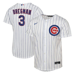 Alex Bregman Chicago Cubs Nike Youth Home Replica Jersey - White - Nike Online