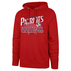 47 brand New England Patriots '47 Regional Headline Hoodie Red