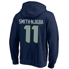 Fanatics Jaxon Smith-Njigba Seattle Seahawks Super Bowl LX Champions Big & Tall Name & Number Fleece Hoodie College Navy