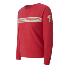Philadelphia Phillies Concepts Sport Women's Birch French Terry Long Sleeve T-Shirt - Red - MLB Online