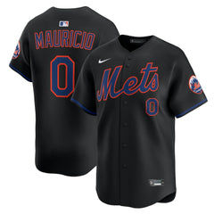 Ronny Mauricio New York Mets Nike Alternate Limited Jersey - Black - Nike Discount