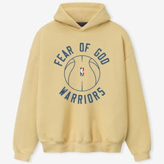 Golden State Warriors Fear of God x Barkley L. Hendricks Unisex 90's Hoodie Gold