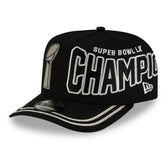 Seattle Seahawks New Era Super Bowl LX Champions Parade A-Frame 9FIFTY Snapback Hat Black