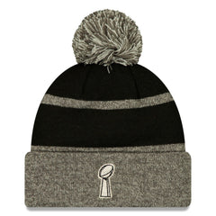 Seattle Seahawks New Era Super Bowl LX Champions Parade Cuffed Knit Hat with Pom Black