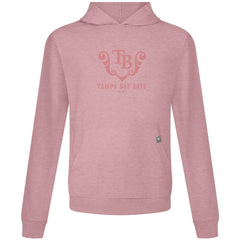 Tampa Bay Rays Levelwear Bridal Rose Relay Pullover Hoodie - Pink - MLB on Sale