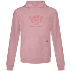 Washington Nationals Levelwear Bridal Rose Relay Pullover Hoodie - Pink - MLB Discount