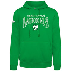 Washington Nationals Levelwear St. Patrick's Day Podium Hoodie - Green - MLB Lifestyle
