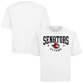 Ottawa Senators Levelwear Luxe Signature Knit T-Shirt - White - NHL 203844152