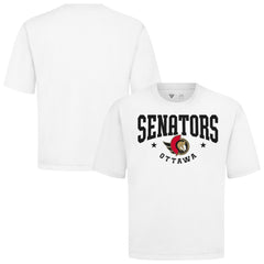 Ottawa Senators Levelwear Luxe Signature Knit T-Shirt - White - NHL 203844152